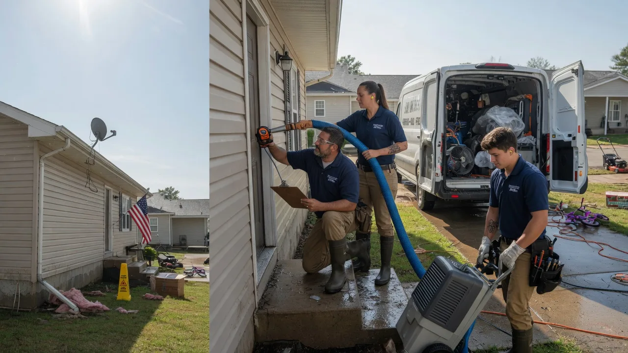 Ceiling Water Damage Restoration in Elkhart Lake, WI near me